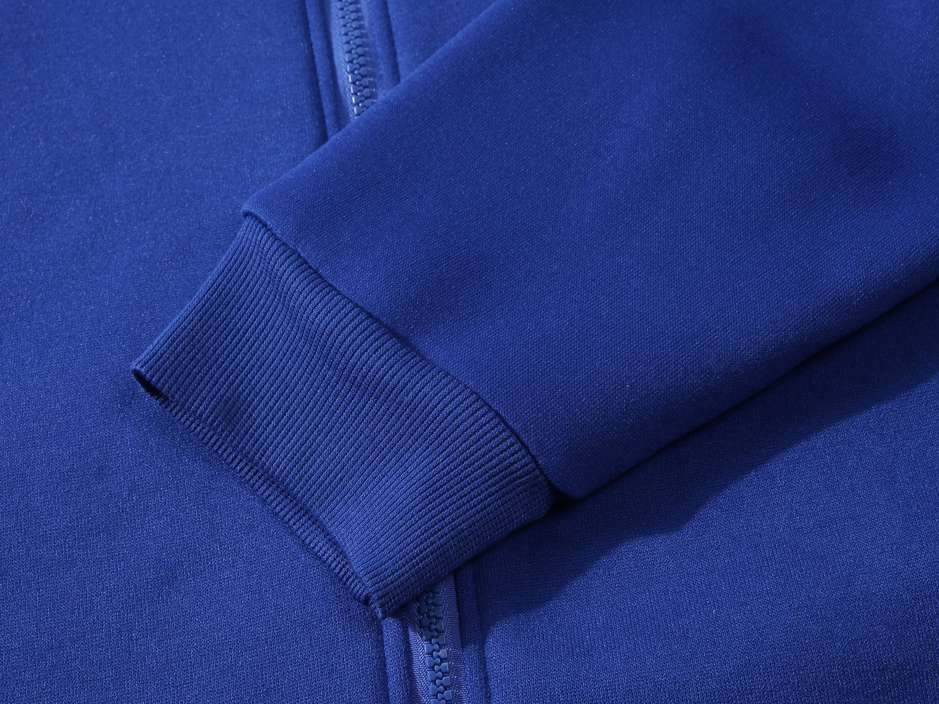 Cardigan Hoodie Solid-color Hooded Fleece Top