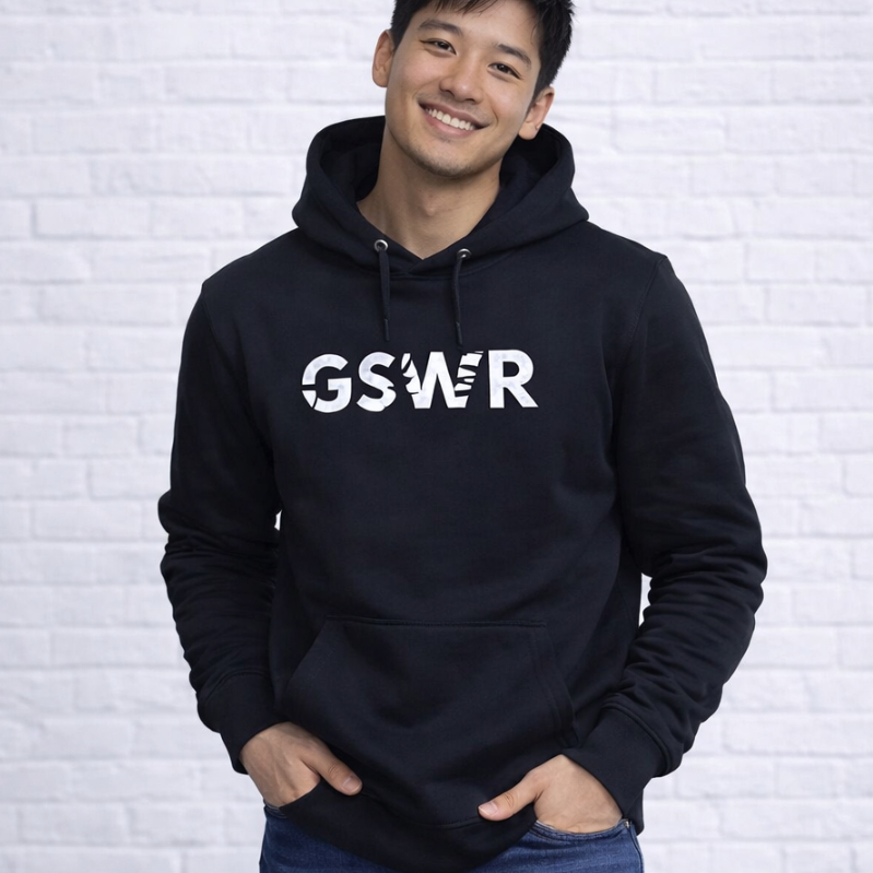 Hoodie Red Long-sleeve Workwear Sweatshirt