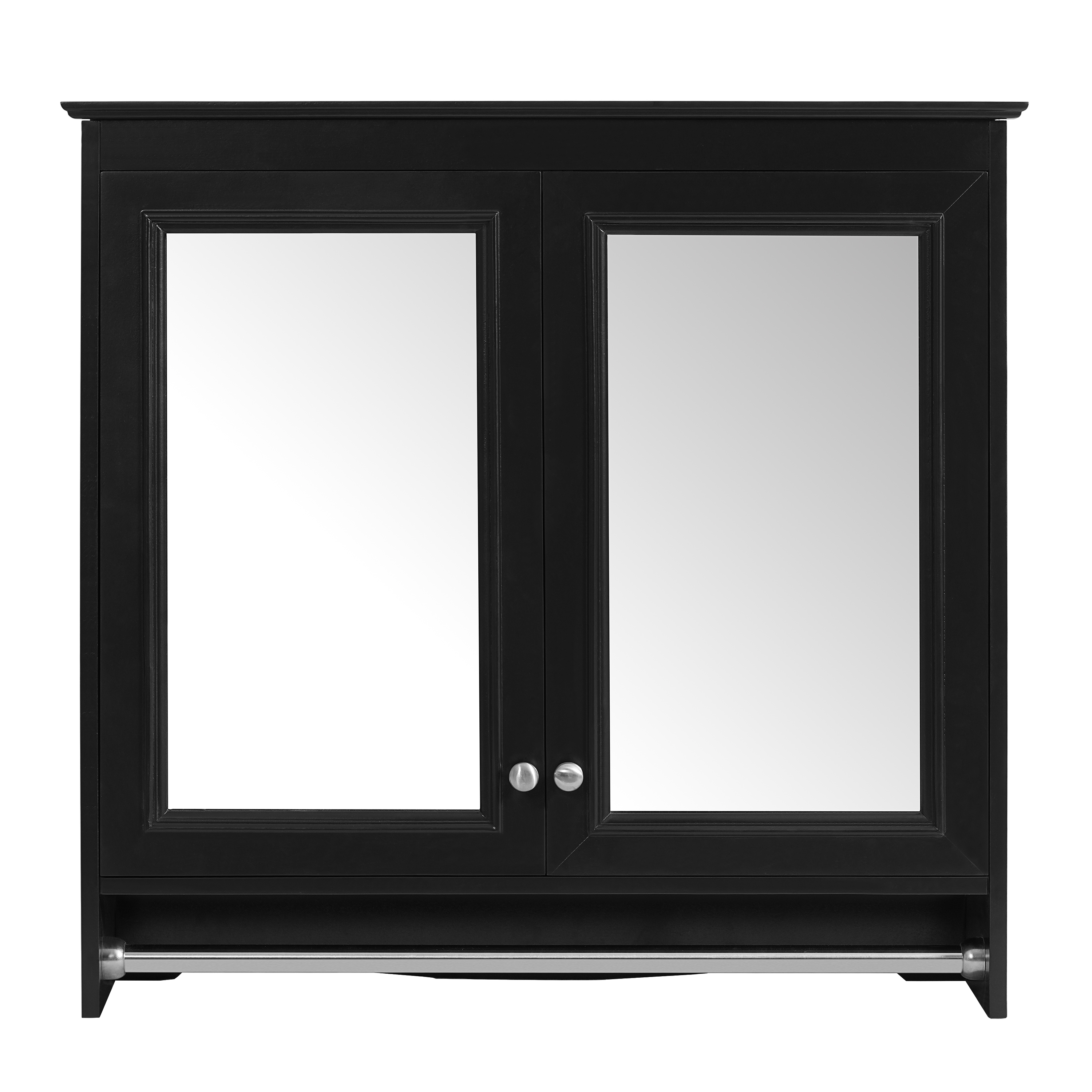 3-in-1 Bathroom Mirror Cabinet, 30 Inch Wall Mounted Medicine Cabinet With Adjustable Shelves & Soft Close Doors, High-Define Mirror With Storage For Bathroom Vanity