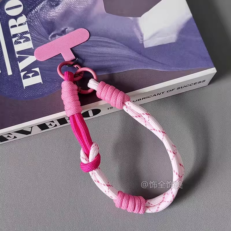Keychain Anti-loss Dopamine Braided Phone Strap New Style