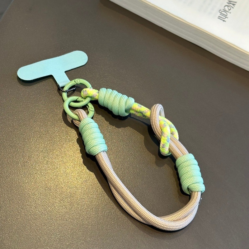 Keychain Anti-loss Dopamine Braided Phone Strap New Style