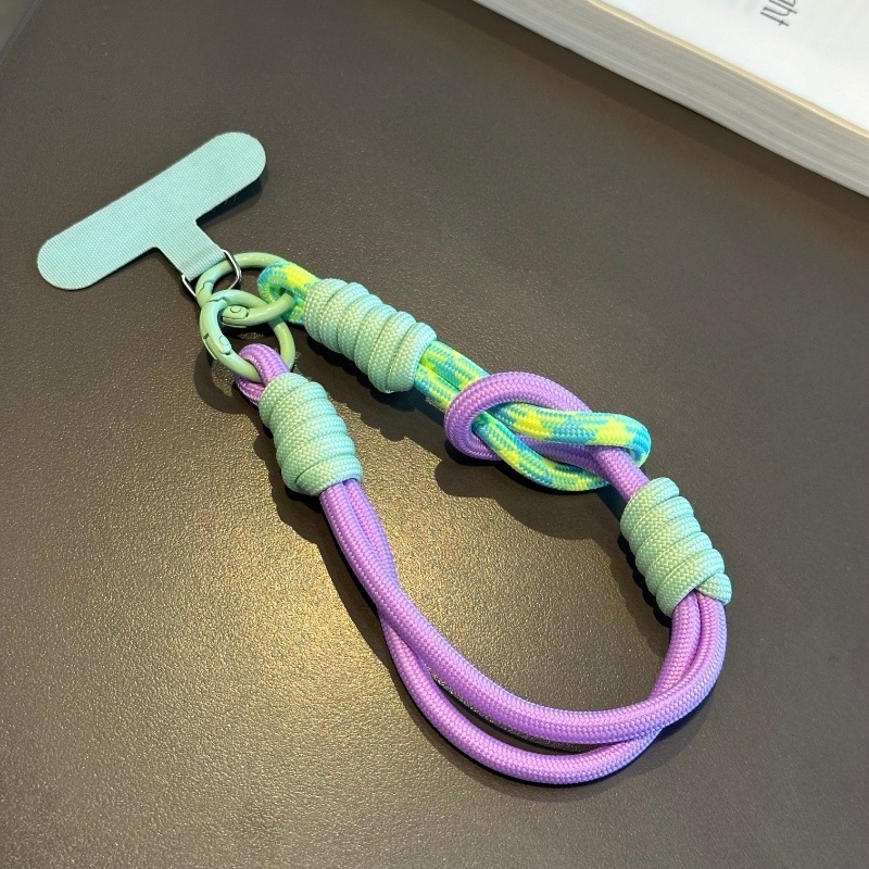 Keychain Anti-loss Dopamine Braided Phone Strap New Style