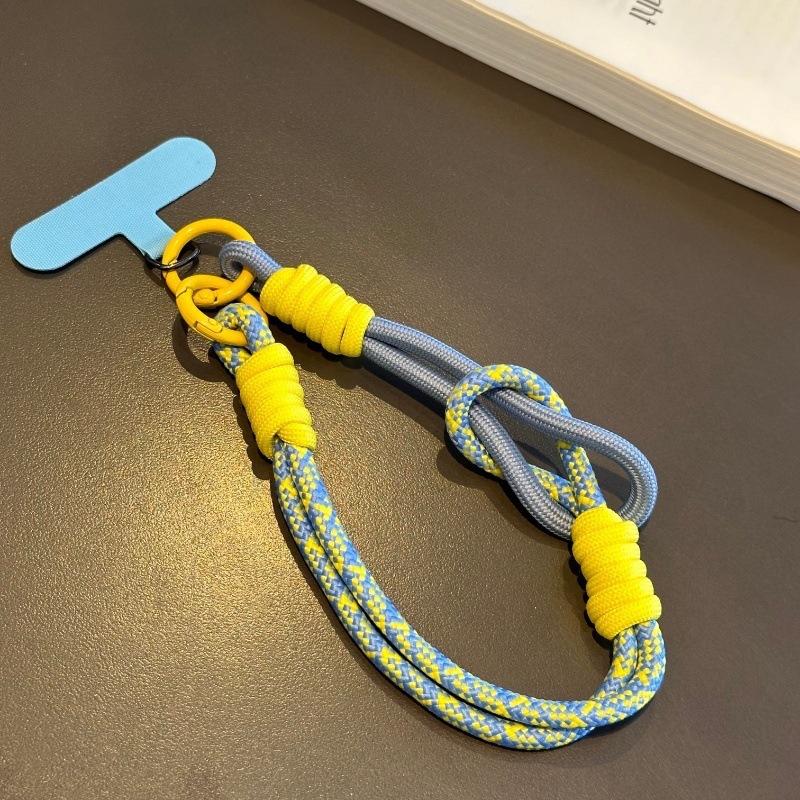 Keychain Anti-loss Dopamine Braided Phone Strap New Style