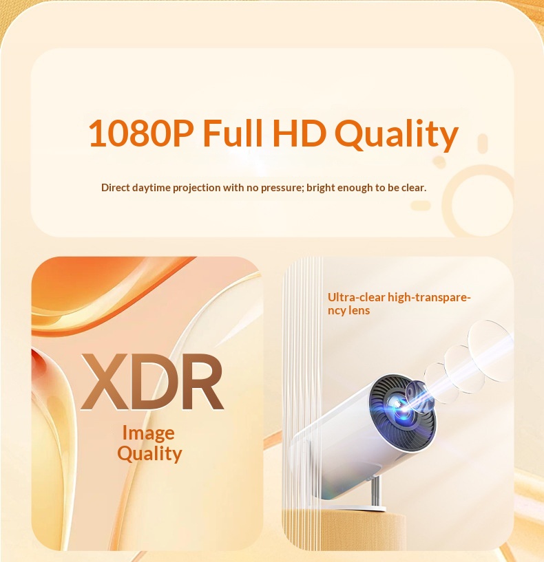 HY300 Mini Smart Home Projector