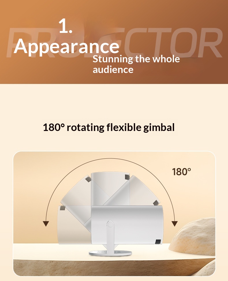 HY300 Mini Smart Home Projector