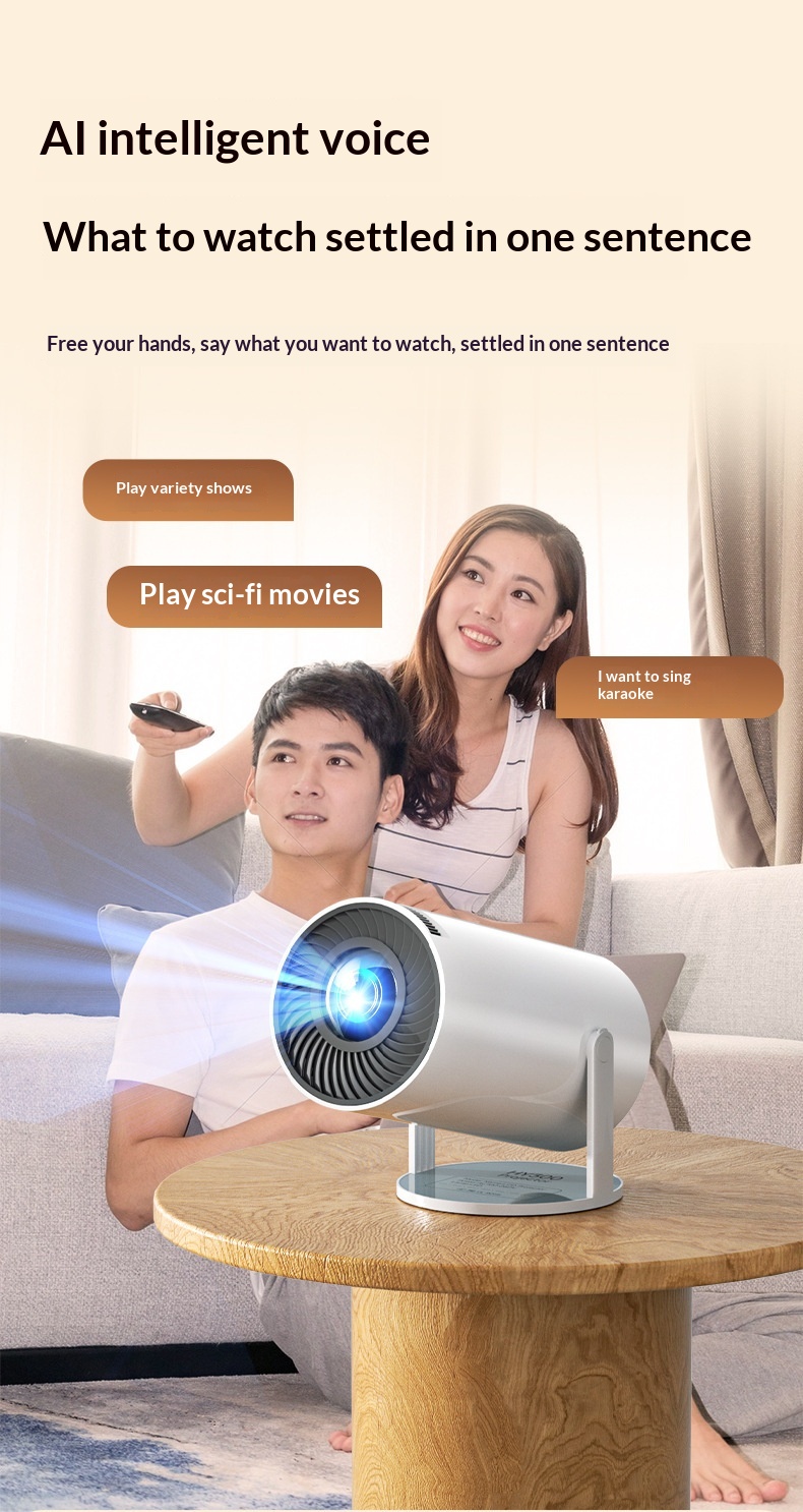 HY300 Mini Smart Home Projector