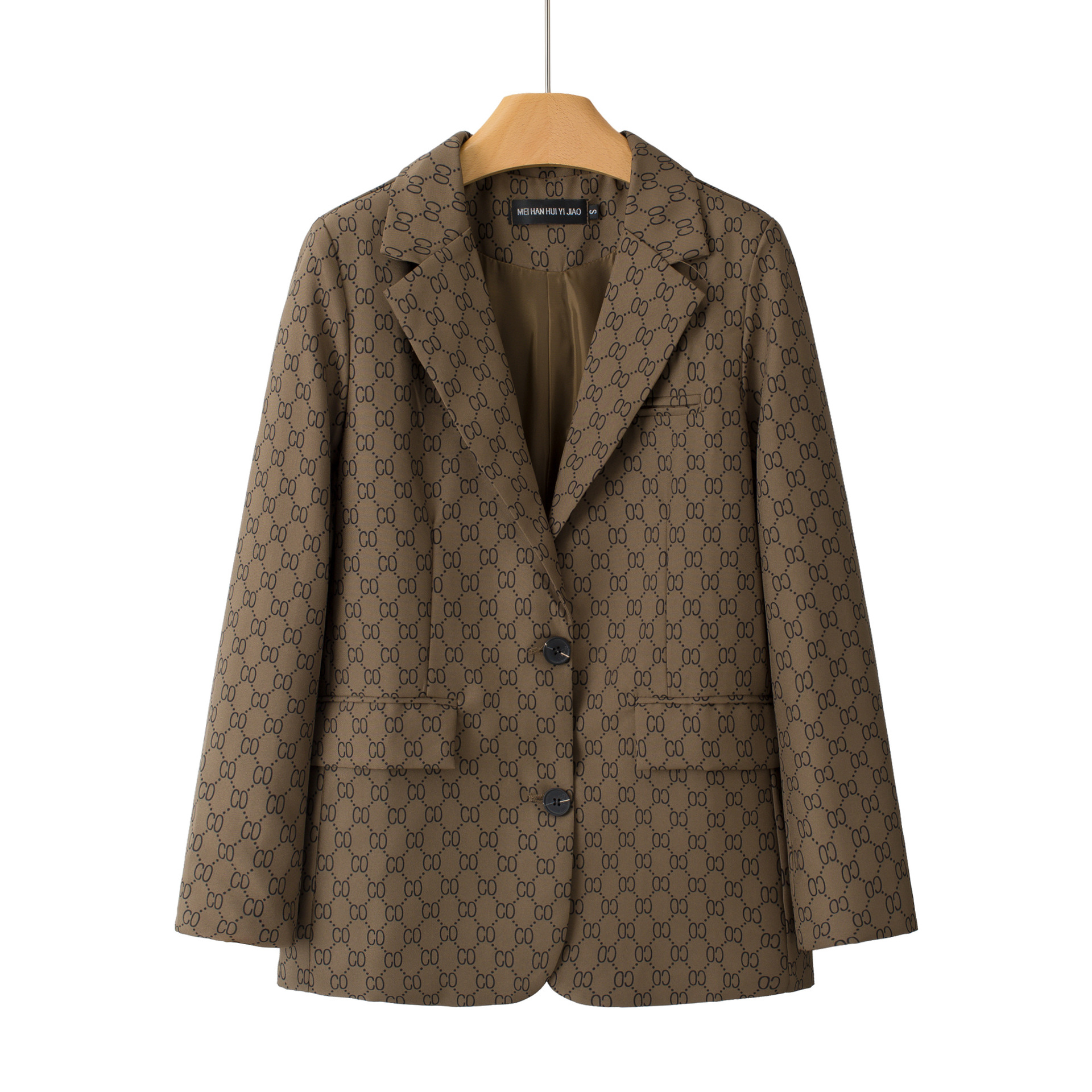 New Womens Casual Chic Plaid Coat