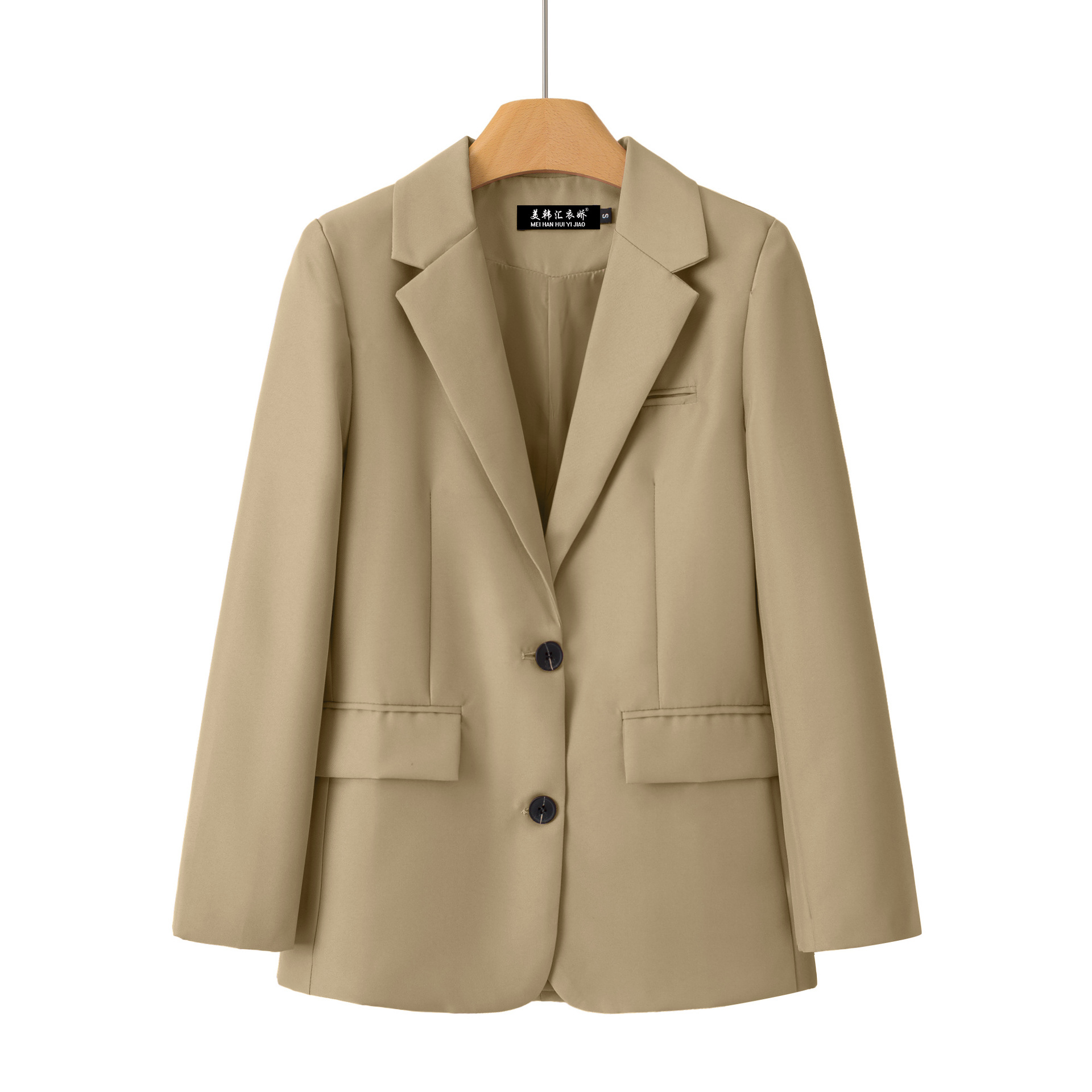 New Womens Casual Chic Plaid Coat