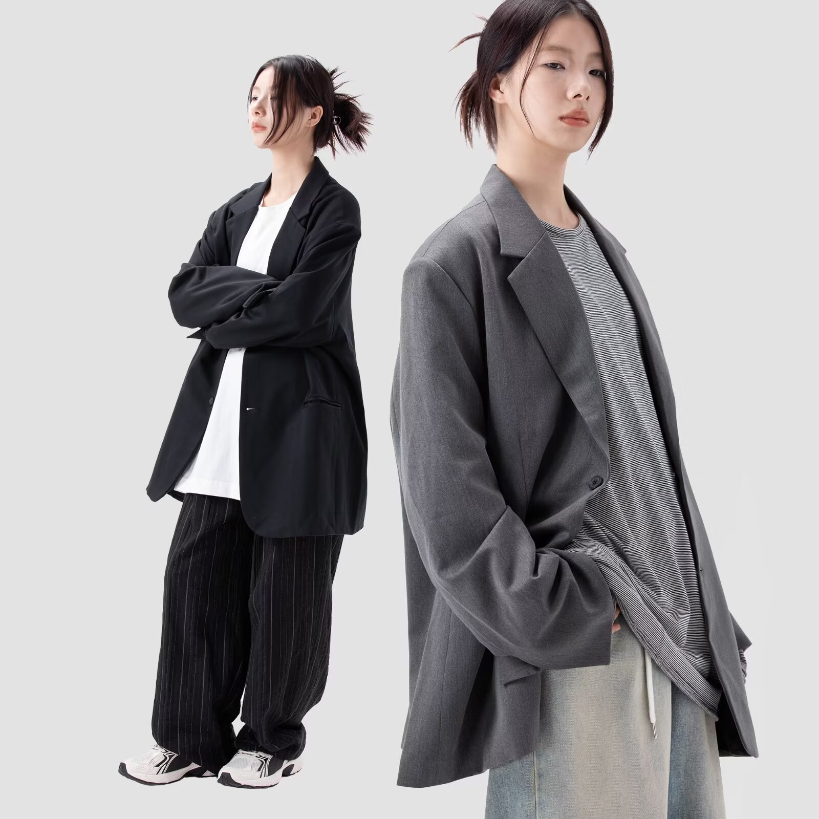 Women's Loose-Fitting Fashionable Retro Casual Coat