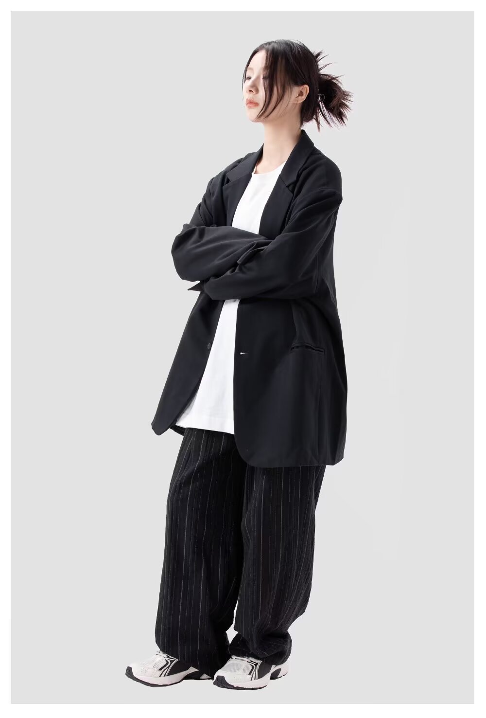 Women's Loose-Fitting Fashionable Retro Casual Coat