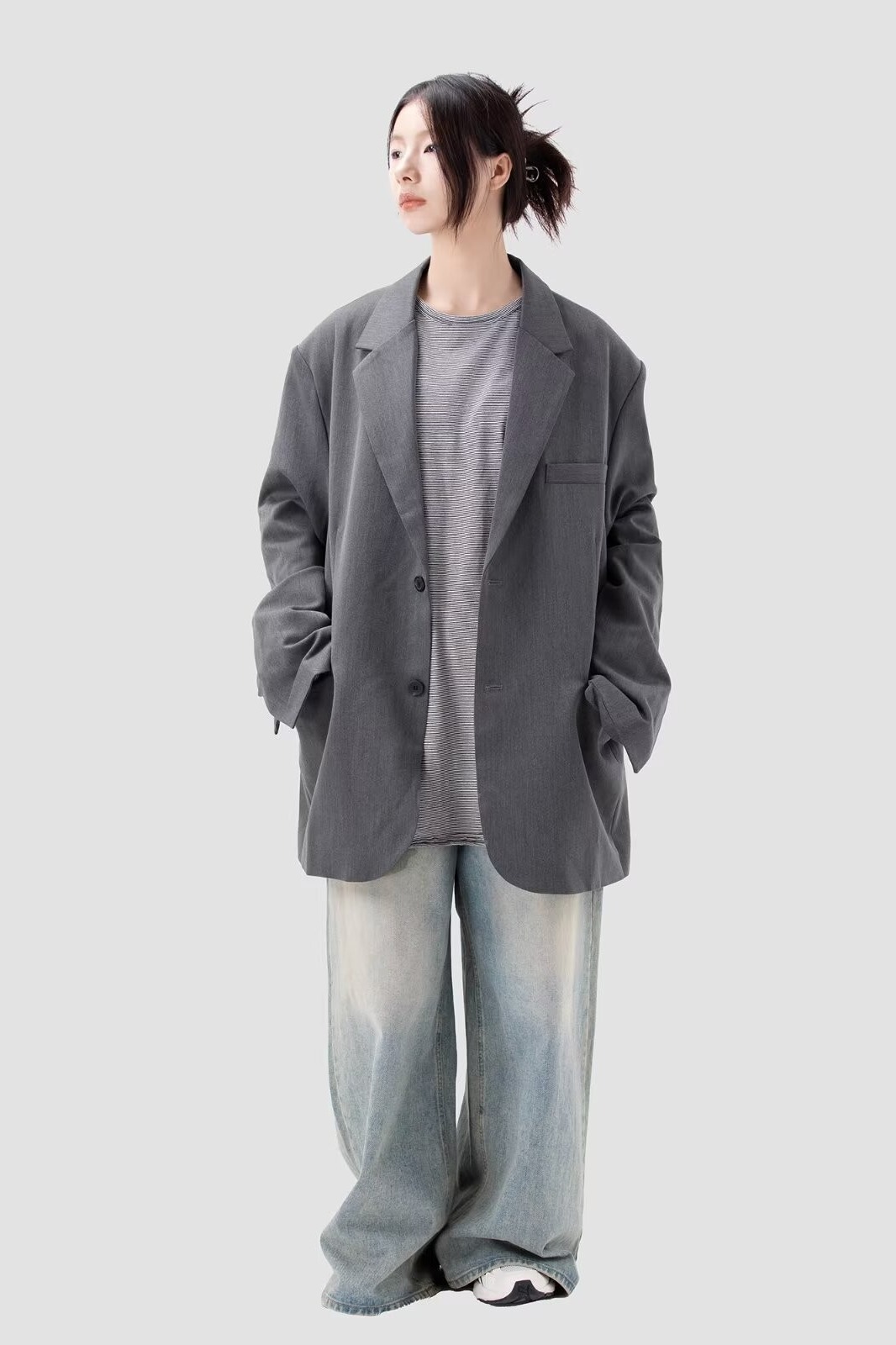 Women's Loose-Fitting Fashionable Retro Casual Coat