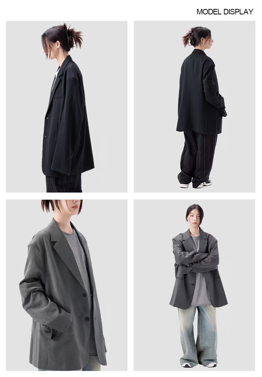 Women's Loose-Fitting Fashionable Retro Casual Coat