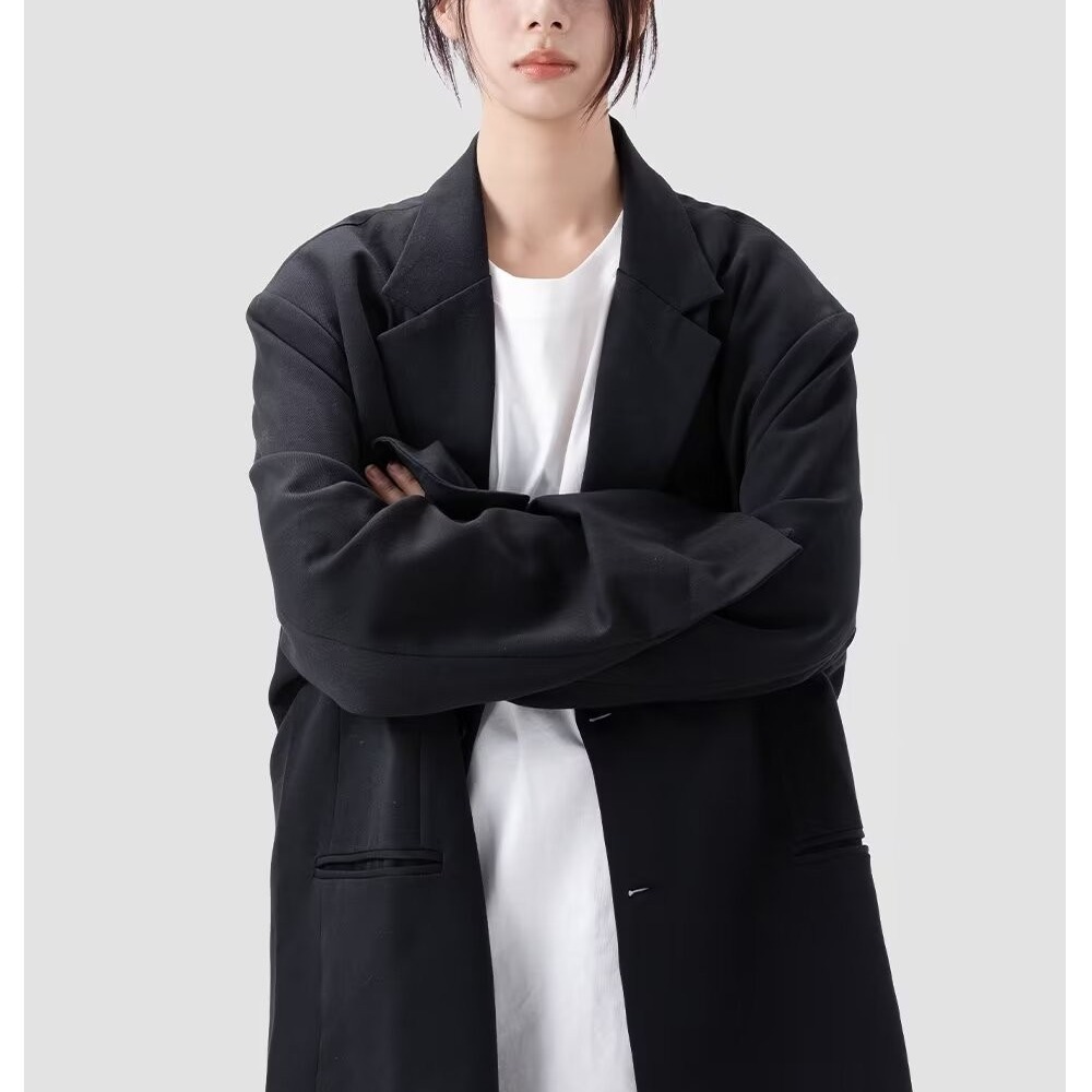 Women's Loose-Fitting Fashionable Retro Casual Coat