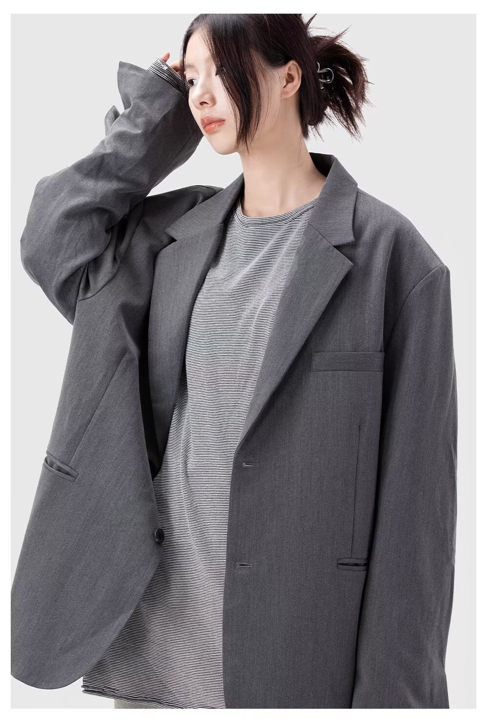 Women's Loose-Fitting Fashionable Retro Casual Coat