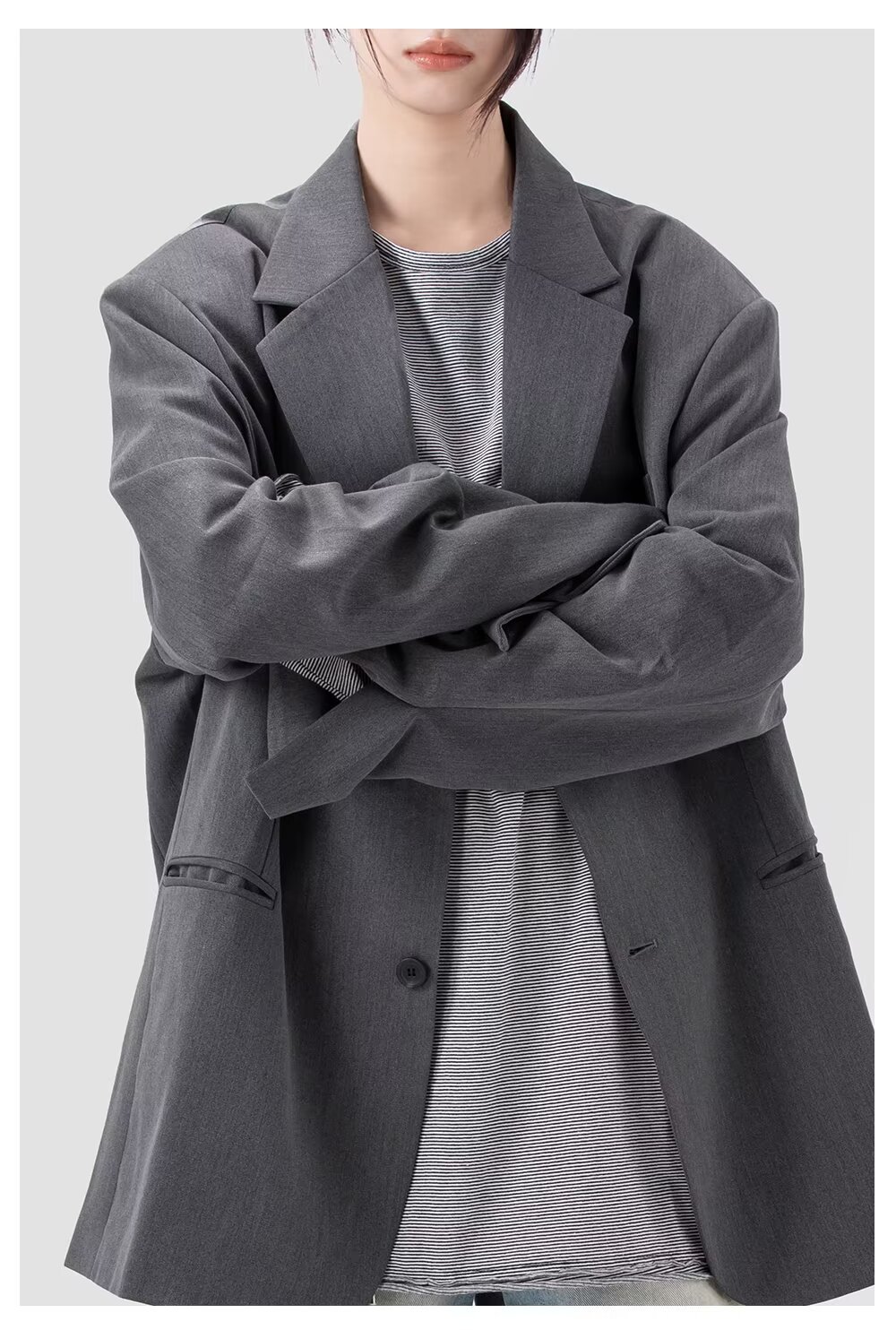 Women's Loose-Fitting Fashionable Retro Casual Coat